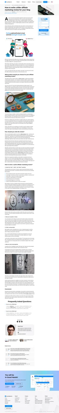 Do you know that 93% of consumers read reviews before they make a purchase? Here are some tips for writing an awesome affiliate marketing review.