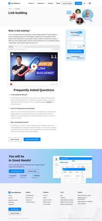 Link building is a process of getting hyperlinks from other websites. Quality links to your website from other websites have a big impact on your company.
