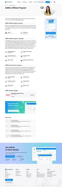 Learn about the ADBits Affiliate Program's key details, campaign restrictions, rules, commissions, and more before you join.