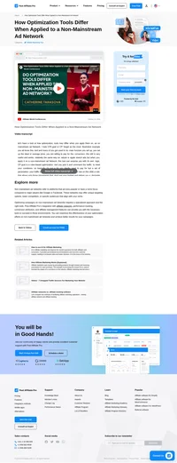 Discover how optimization tools like CPA Goal differ on non-mainstream ad networks. Learn how to set CP limits to boost conversions and reduce costs, featuring a case study of a successful local e-commerce campaign. Unlock the potential of niche targeting with Post Affiliate Pro.