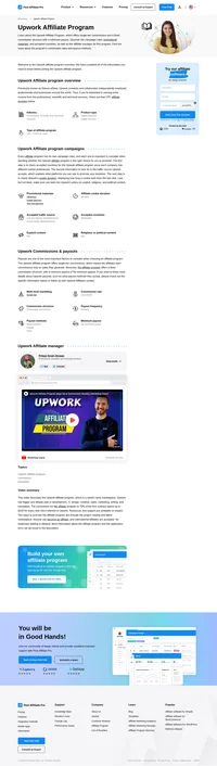 Learn about the Upwork Affiliate Program's key details, campaign restrictions, rules, commissions, and more before you join.