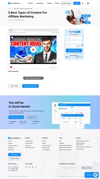 Discover the 5 best types of content for boosting affiliate marketing success with Post Affiliate Pro. Learn how product reviews, comparisons, tutorials, in-use videos, and product roundups can increase trust and drive sales. Plus, explore creating freebies or lead magnets to add value and enhance your affiliate strategy. Visit now to elevate your affiliate marketing game!
