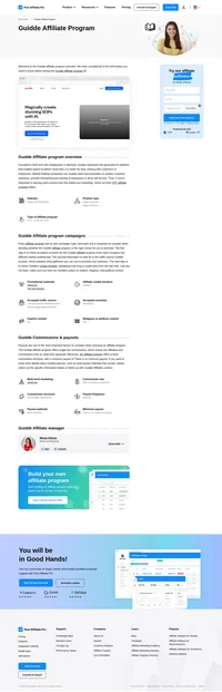 Learn about the Guidde Affiliate Program's key details, campaign restrictions, rules, commissions, and more before you join.