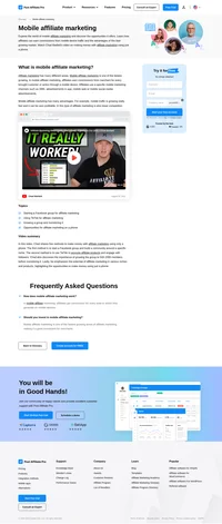 Mobile traffic is growing really fast and it can be very profitable. Find out more about mobile affiliate marketing and its profitability.