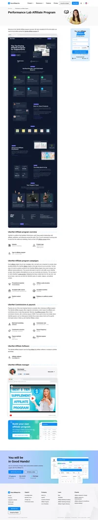 Learn about the Performance Lab Affiliate Program's key details, campaign restrictions, rules, commissions, and more before you join.