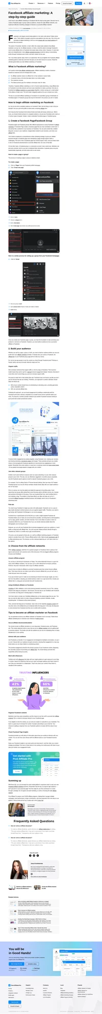 Facebook affiliate marketing can take your business to the next level. Use this step-by-step guide for tips on how to get started!