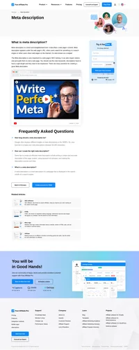 A meta description is a brief and straightforward text that describes the content of a web page. Learn how it can affect your SEO.