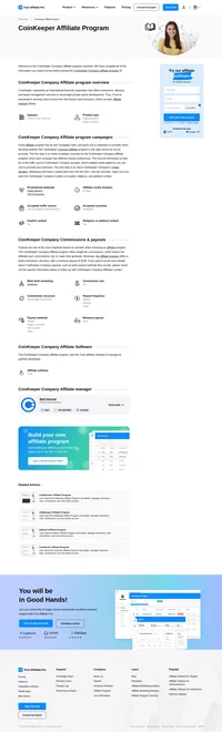 Learn about the CoinKeeper Affiliate Program's key details, campaign restrictions, rules, commissions, and more before you join.