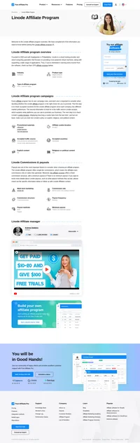Learn about the Linode Affiliate Program's key details, campaign restrictions, rules, commissions, and more before you join.