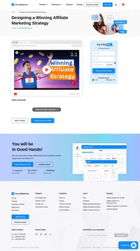 Discover how to craft a successful affiliate marketing strategy with Post Affiliate Pro's video course. Learn to drive consistent revenue through SEO by mastering keyword research, content creation, and backlinking. Choose profitable niches and sub-niches to build an authoritative, content-rich affiliate site that can evolve into a thriving business.