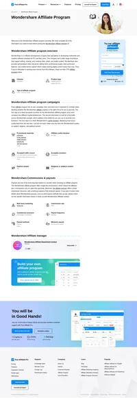 Learn about the Wondershare Affiliate Program's key details, campaign restrictions, rules, commissions, and more before you join.