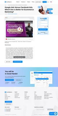 Discover why Google Ads outshine Facebook Ads for ecommerce marketing on the Shopping Network. Our expert reveals how Google targets users with buying intent, ensuring high-quality traffic without the hassle of ad creatives. Gain full control over your advertising budget and maximize conversions with strategic keyword management. Explore the benefits of Google Ads for revolutionizing affiliate marketing today!