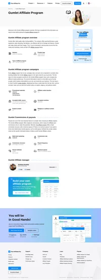 Learn about the Gumlet Affiliate Program's key details, campaign restrictions, rules, commissions, and more before you join.