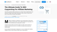 The ultimate guide to navigating the in's and out's of effective SEO marketing strategies. Learn more about copywriting with this guide.