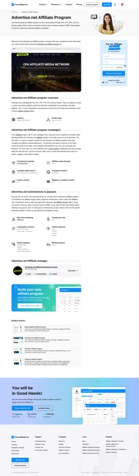 Learn about the Advertise.net Affiliate Program's key details, campaign restrictions, rules, commissions, and more before you join.