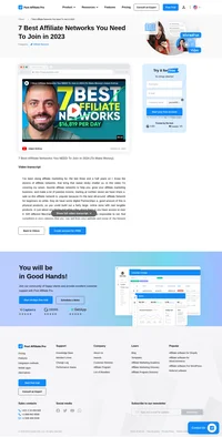 Discover the top 7 affiliate networks to join in 2023 and start earning with expert insights from Adam Enfroy. From ShareASale and Amazon Associates to Impact, find the best networks for beginners and seasoned marketers. Learn how to diversify your strategies and engage your audience for maximum income potential. Join now and elevate your affiliate marketing game!