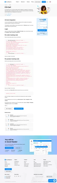 Would you like to improve your affiliate software even more? Check out the CS-Cart for Post Affiliate Pro.