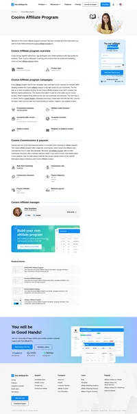 Learn about the Cooins Affiliate Program's key details, campaign restrictions, rules, commissions, and more before you join.