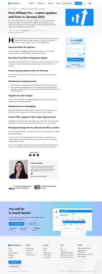 Starting the year robustly with Post Affiliate Pro’s latest software improvements and plugs, offering enhanced efficiency, novel integrations, and a superior user experience!