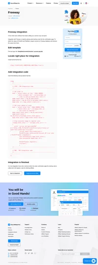 Would you like to improve your affiliate software even more? Check out the Freeway integration for Post Affiliate Pro.
