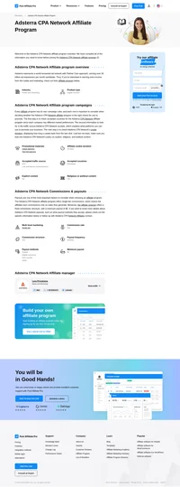 Learn about the Adsterra CPA Network Affiliate Program's key details, campaign restrictions, rules, commissions, and more before you join.