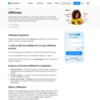 Would you like to improve your affiliate software even more? Check out the Affilimate integration for Post Affiliate Pro.
