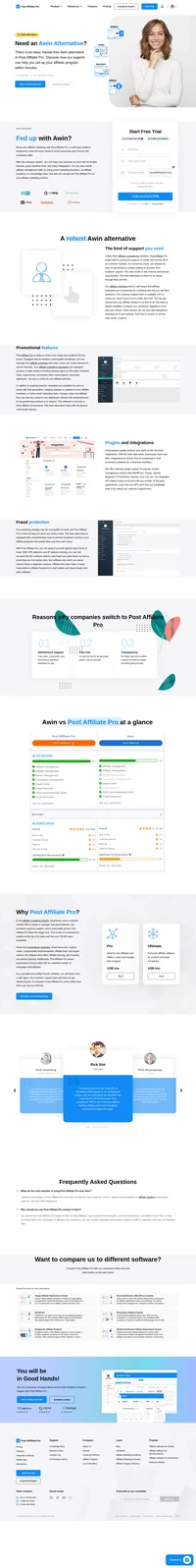 If you are looking for a powerful Awin alternative, consider Post Affiliate Pro. Read on here about the benefits.
