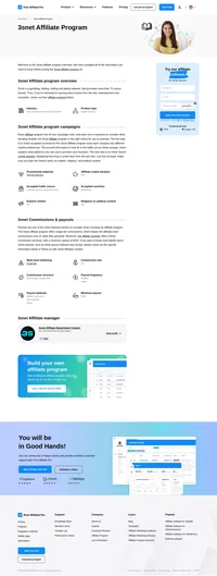 Learn about the 3snet Affiliate Program's key details, campaign restrictions, rules, commissions, and more before you join.