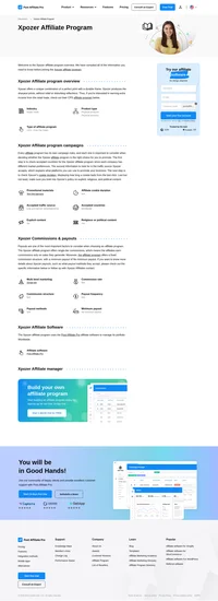 Learn about the Xpozer Affiliate Program's key details, campaign restrictions, rules, commissions, and more before you join.