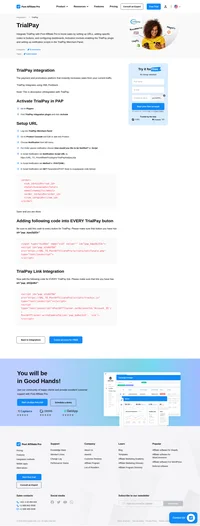 Would you like to improve your affiliate software even more? Check out the TrialPay integration for Post Affiliate Pro.