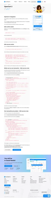 Would you like to improve your affiliate software even more? Check out the OpenCart 3 integration for Post Affiliate Pro.