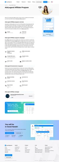 Learn about the AdsLegend Affiliate Program's key details, campaign restrictions, rules, commissions, and more before you join.