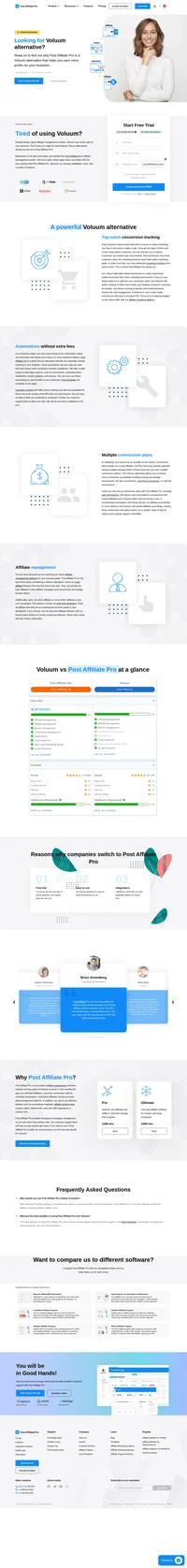 For some users, programs like Voluum can often seem difficult to use. Post Affiliate Pro is a simple yet powerful Voluum alternative.