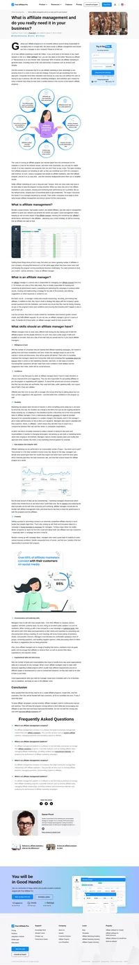 Managing affiliate campaigns efficiently relies on continuous improvement and optimization. Learn more and determine whether you need to invest in one.