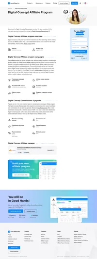 Learn about the Digital Concept Affiliate Program's key details, campaign restrictions, rules, commissions, and more before you join.