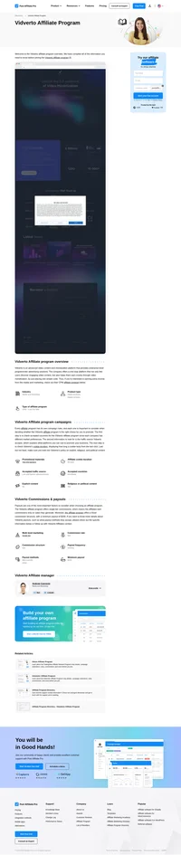 Learn about the Vidverto Affiliate Program's key details, campaign restrictions, rules, commissions, and more before you join.