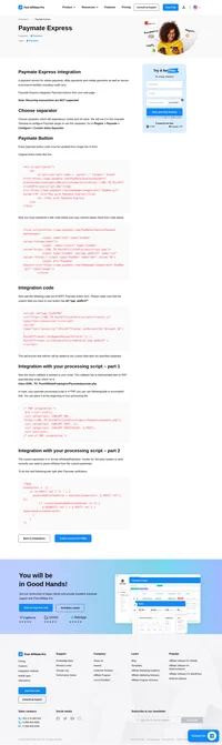 Would you like to improve your affiliate software even more? Check out the Paymate Express integration for Post Affiliate Pro.