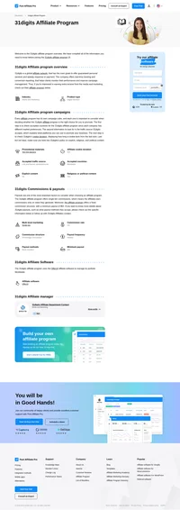 Learn about the 31digits Affiliate Program's key details, campaign restrictions, rules, commissions, and more before you join.