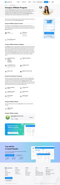 Learn about the Groupon Affiliate Program's key details, campaign restrictions, rules, commissions, and more before you join.