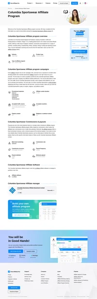 Learn about the Columbia Affiliate Program's key details, campaign restrictions, rules, commissions, and more before you join.