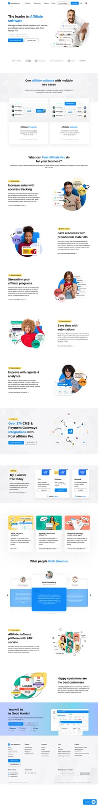 Manage affiliate programs, track affiliate partner performance, assign commissions and issue payouts on one platform with an affiliate software platform.