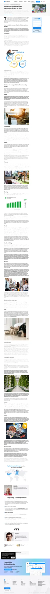 Interested in earning passive income? Read more to find out which affiliate marketing niches are popular this year.