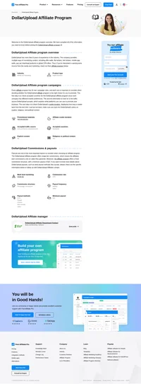 Learn about the DollarUpload Affiliate Program's key details, campaign restrictions, rules, commissions, and more before you join.