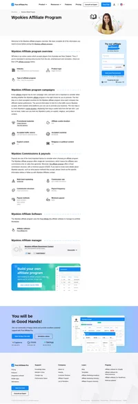 Learn about the Wpokies Affiliate Program's key details, campaign restrictions, rules, commissions, and more before you join.