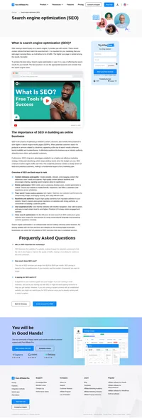 Search engine optimization (SEO) is a way of affecting the search results for your benefit. The higher your page is ranked among the results, the better.