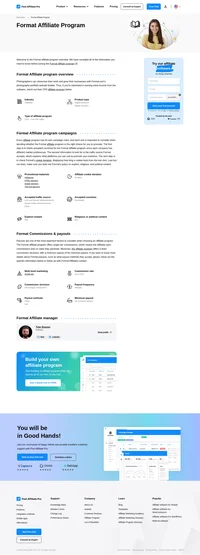Learn about the Format Affiliate Program's key details, campaign restrictions, rules, commissions, and more before you join.