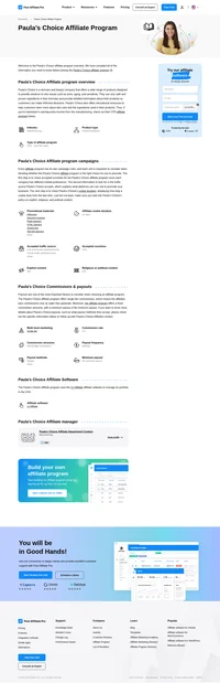 Learn about the Paula's Choice Affiliate Program Program's key details, campaign restrictions, rules, commissions, and more before you join.