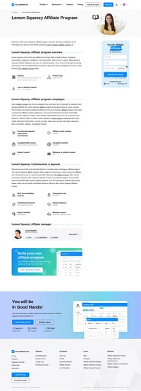 Learn about the Lemon Squeezy Affiliate Program's key details, campaign restrictions, rules, commissions, and more before you join.