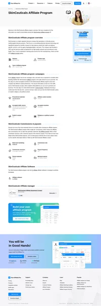 Learn about the SkinCeuticals Affiliate Program's key details, campaign restrictions, rules, commissions, and more before you join.