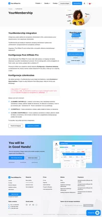Chcesz jeszcze bardziej ulepszyć swoje oprogramowanie partnerskie? Sprawdź integrację YourMembership dla Post Affiliate Pro.